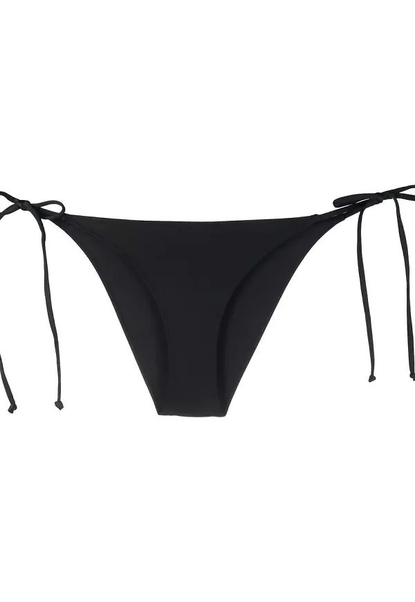 GANNI bikinitrosor med sidoknytning - Svart