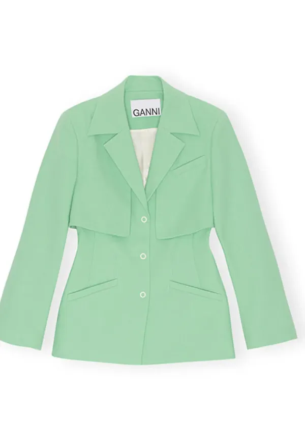 Ganni Blazer Grön, Dam