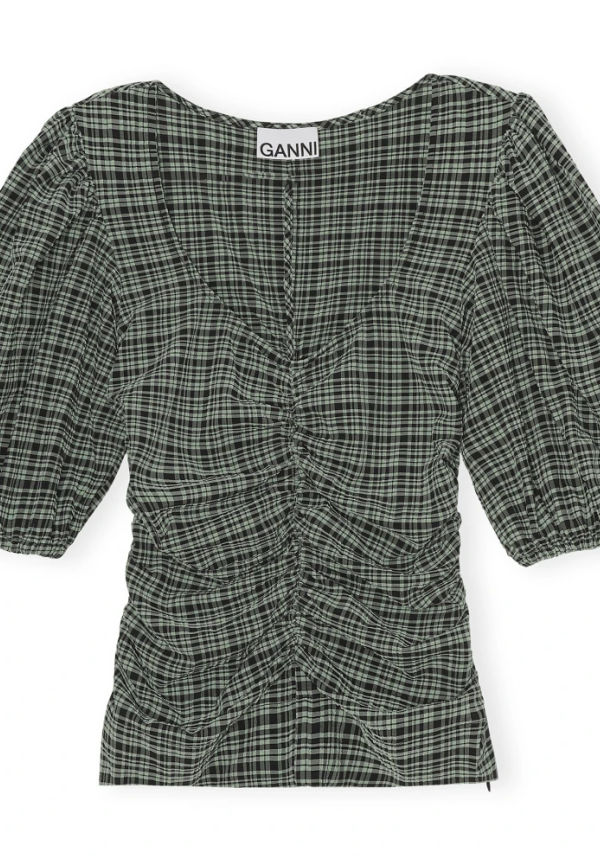 Ganni blus Grön, Dam