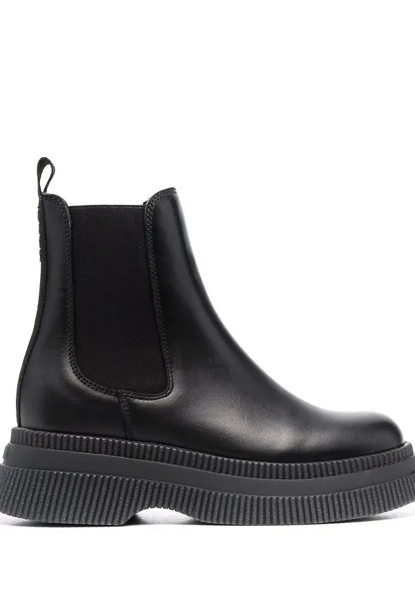 GANNI Chelsea-boots - Svart