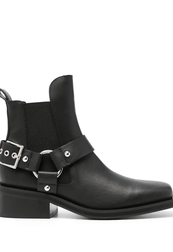GANNI Chelsea-boots - Svart