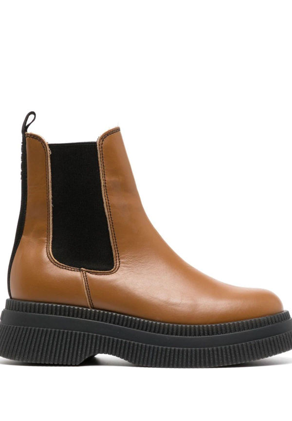 GANNI Creepers Chelsea-boots - Brun