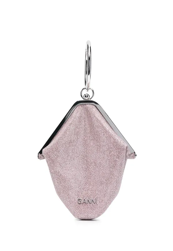 GANNI Diamond Bangle kuvertväska - Rosa