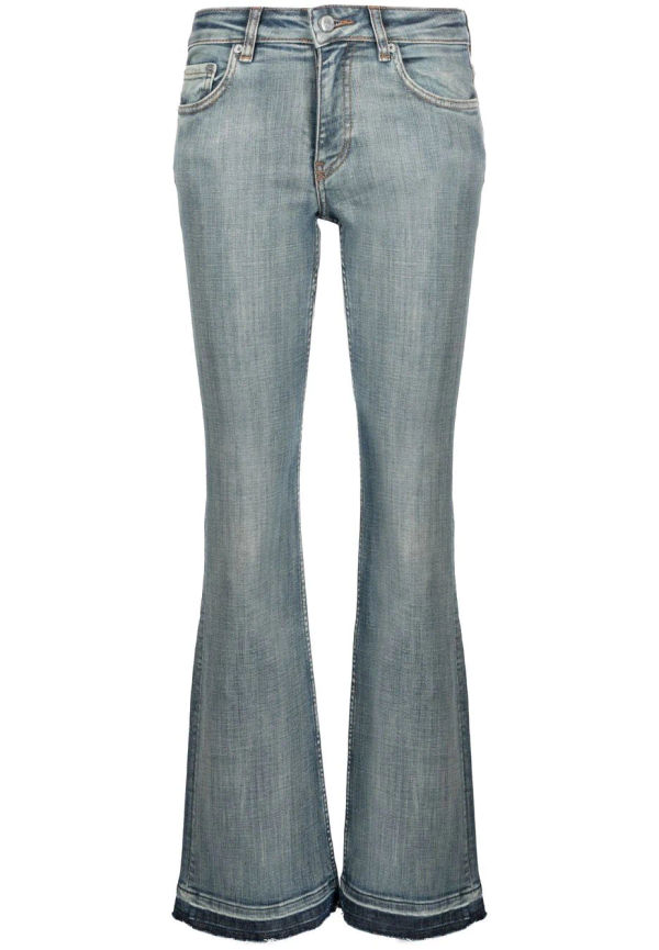 GANNI flare-jeans - Blå
