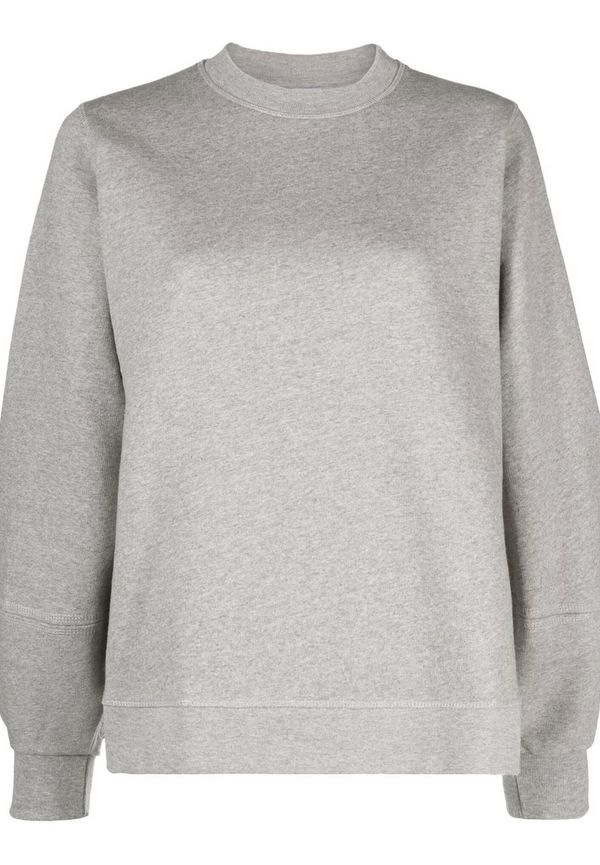 GANNI Isoli sweatshirt med rundad hals - Grå