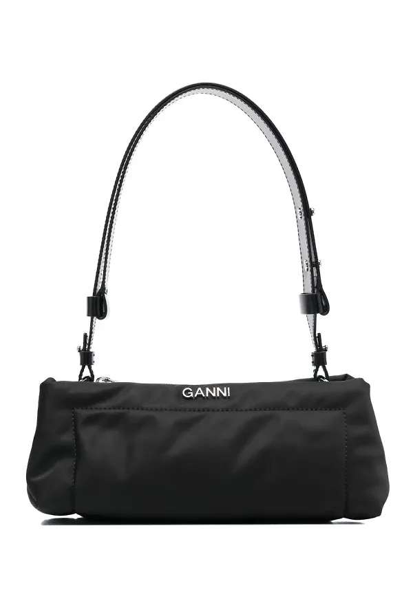GANNI liten axelväska - Svart