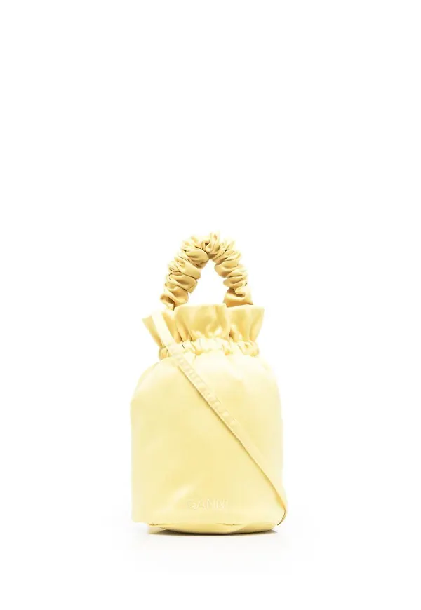 GANNI Pouch miniväska - Gul