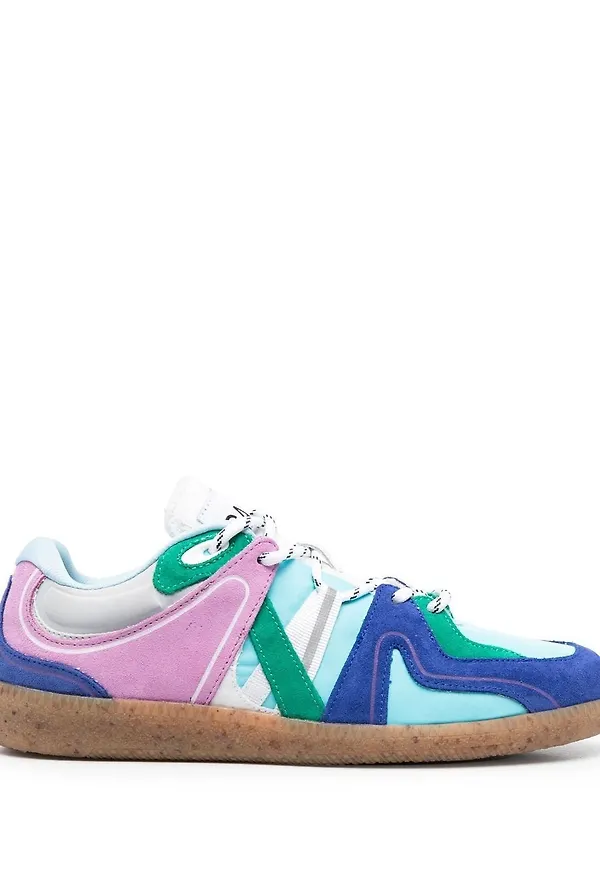 GANNI Retro låga sneakers - Blå