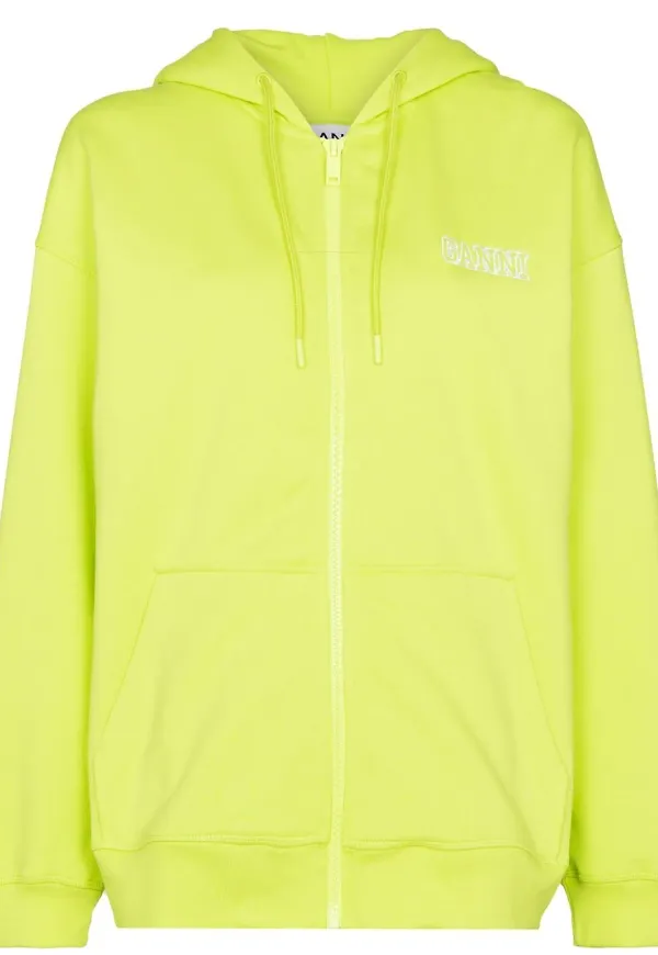GANNI Software Isoli hoodie - Grön