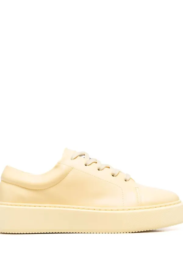 GANNI Vegea låga sneakers - Gul
