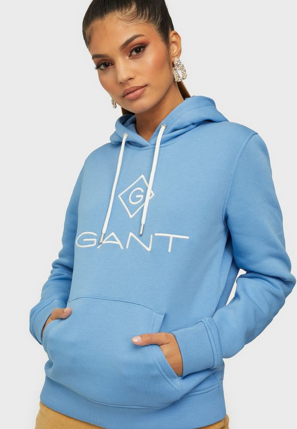 Gant - Hoodies - Silver Blue - Lock Up Sweat Hoodie - Tröjor