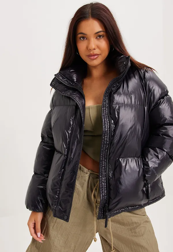 Gant - Jackor - Black - D1. Cropped Down Jacket - Jackor