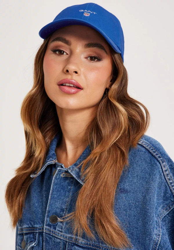 Gant - Kepsar - Blue - Cotton Twill Cap - Mössor & Kepsar - Caps