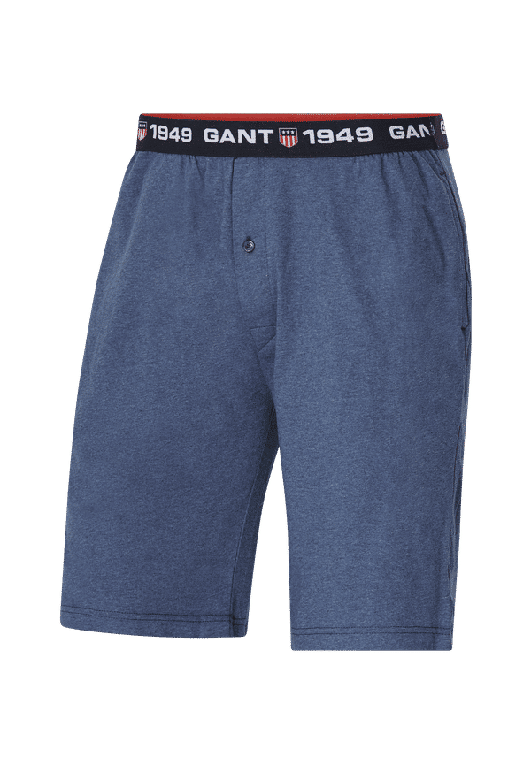 Gant - Pyjamasshorts Gant Retro Shield Pajama Shorts - Blå - S