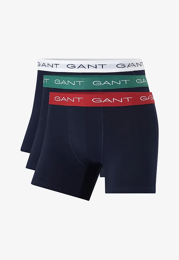 Gant - Boxer Brief 3-Pack - Blå