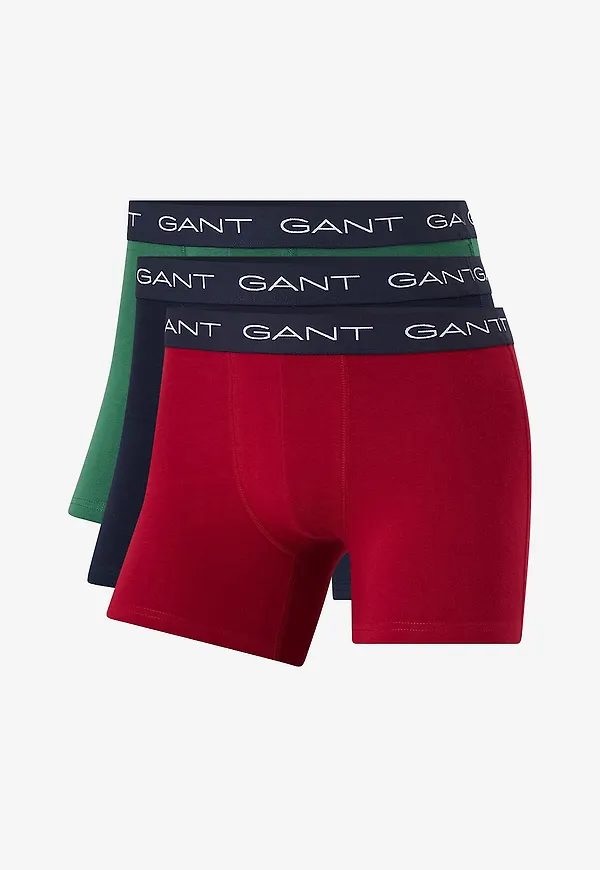 Gant - Boxer Brief 3-Pack - Röd