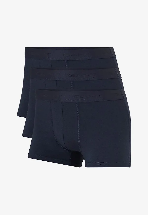 Gant - Boxerkalsonger Bamboo Trunk 3-pack - Blå