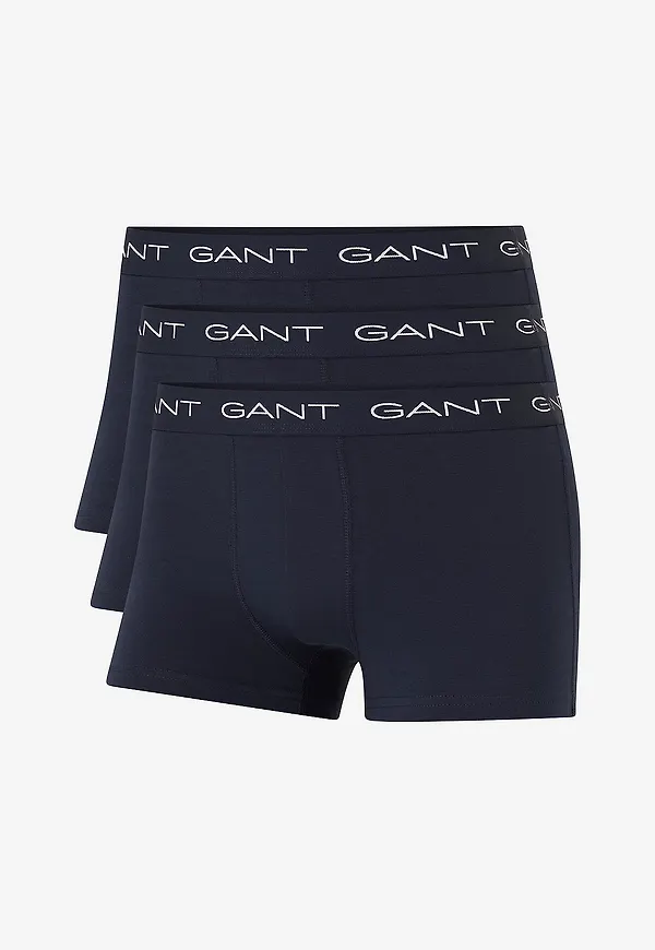 Gant - Boxerkalsonger Trunk 3-pack - Blå