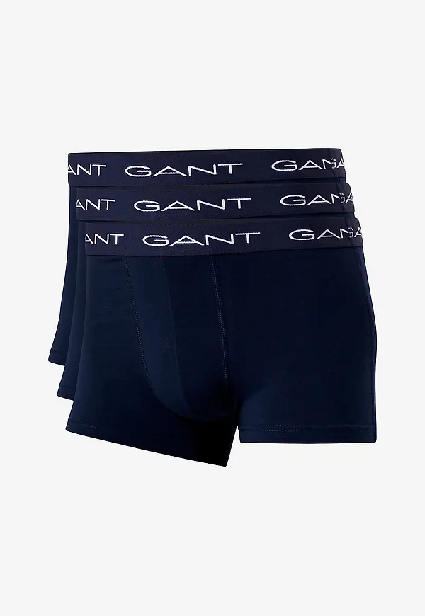 Gant - Boxerkalsonger Trunk 3-pack - Blå