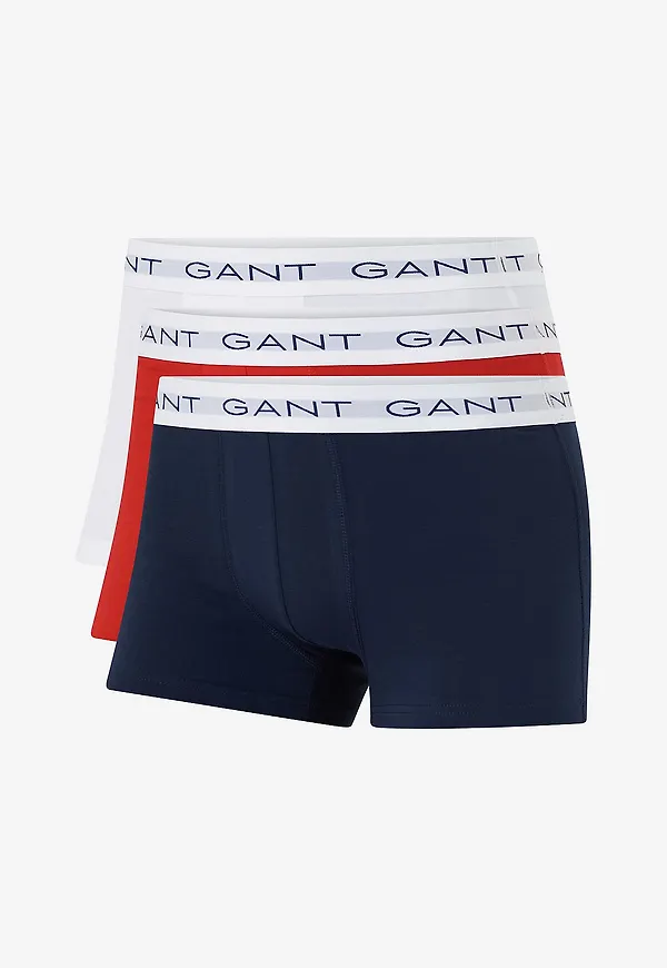 Gant - Boxerkalsonger Trunk 3-pack - Flerfärgad