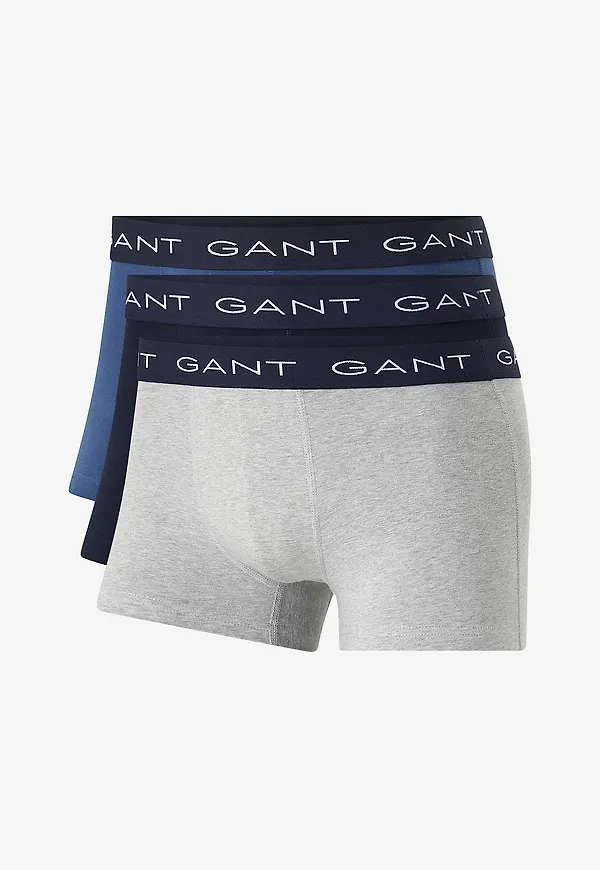 Gant - Boxerkalsonger Trunk 3-pack - Grå