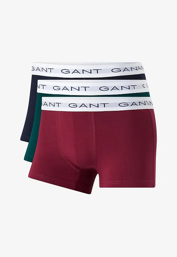 Gant - Boxerkalsonger Trunk 3-pack - Röd