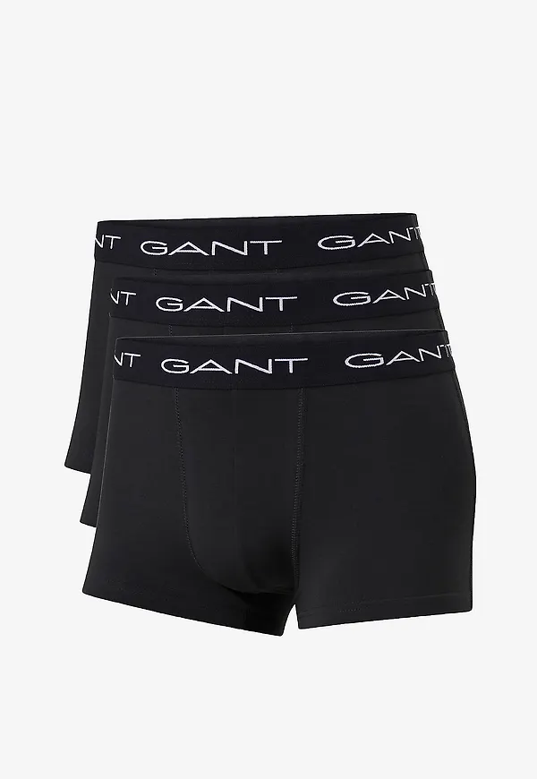 Gant - Boxerkalsonger Trunk 3-pack - Svart
