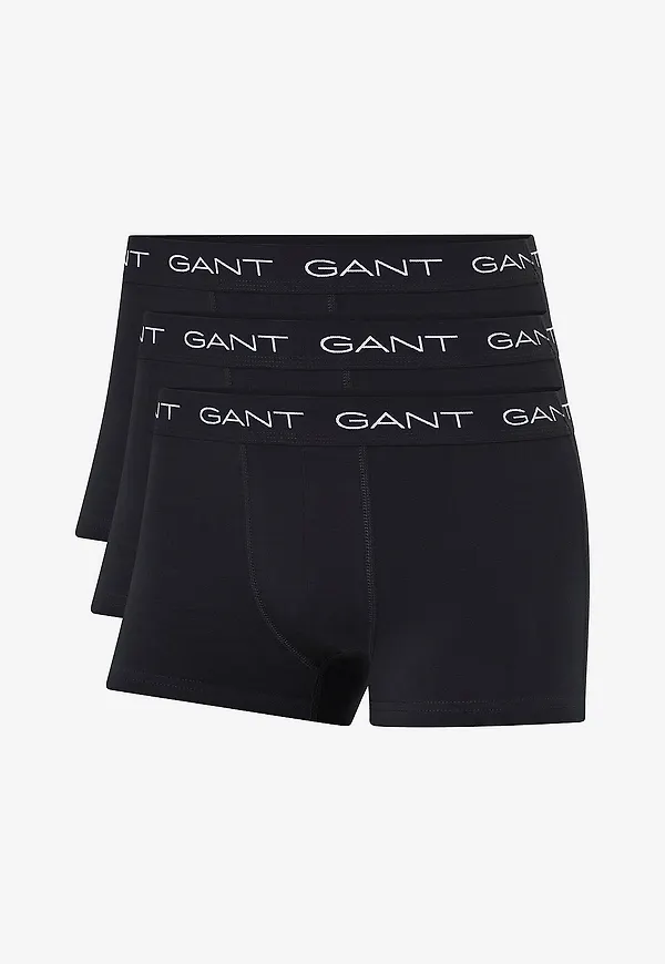 Gant - Boxerkalsonger Trunk 3-pack - Svart