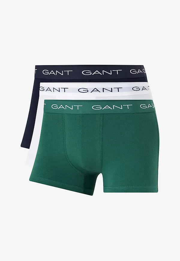 Gant - Boxerkalsonger Trunk 3-pack - Vit