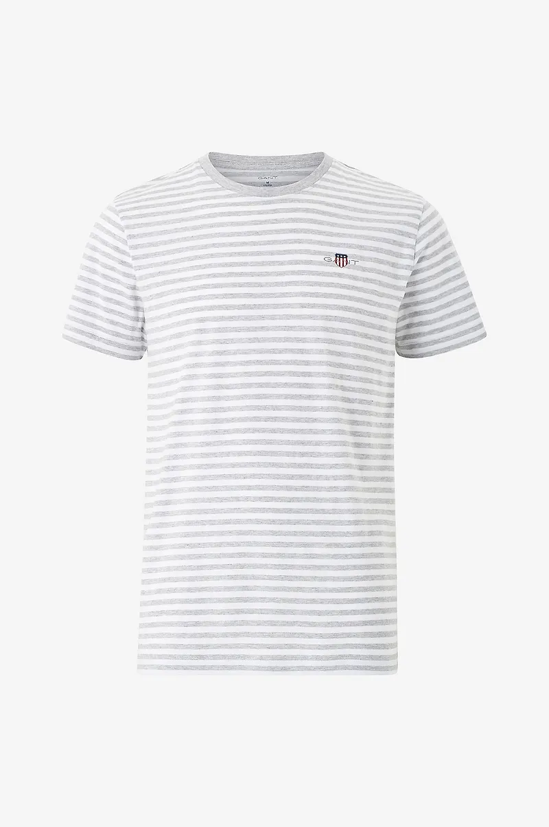 Gant - Pyjamas t-shirt Shield Stripe Pajama T-shirt - Grå