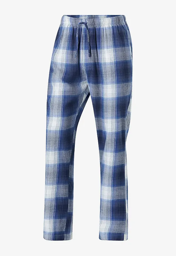 Gant - Flannel Checked Pyjama Pant - Blå