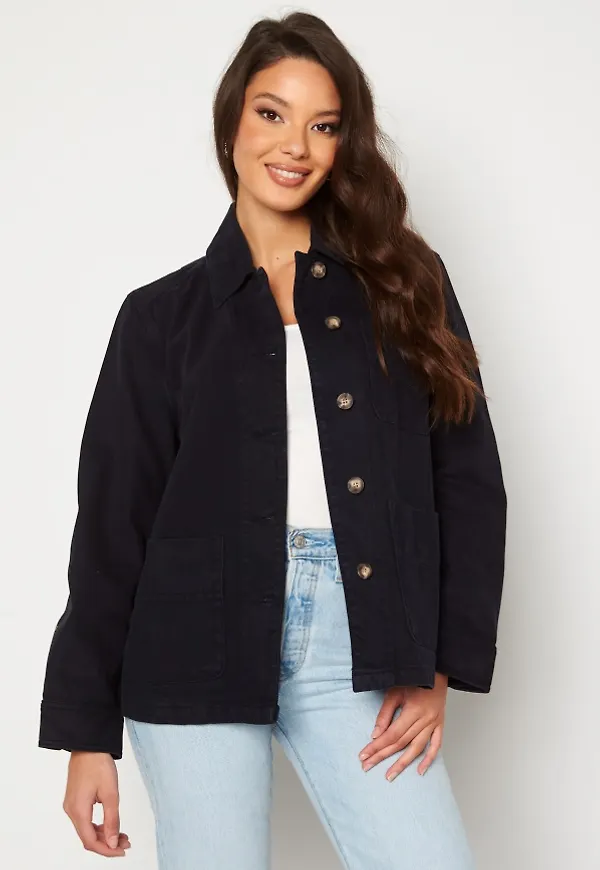 GANT Garment Dyed Shirt Jacket 433 Evening Blue XL