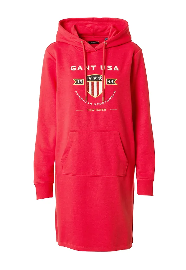 GANT Klänning guld / röd / svart / vit