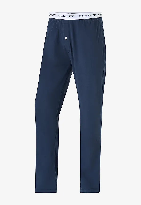Gant - Pyjamasbyxor Jersey - Blå
