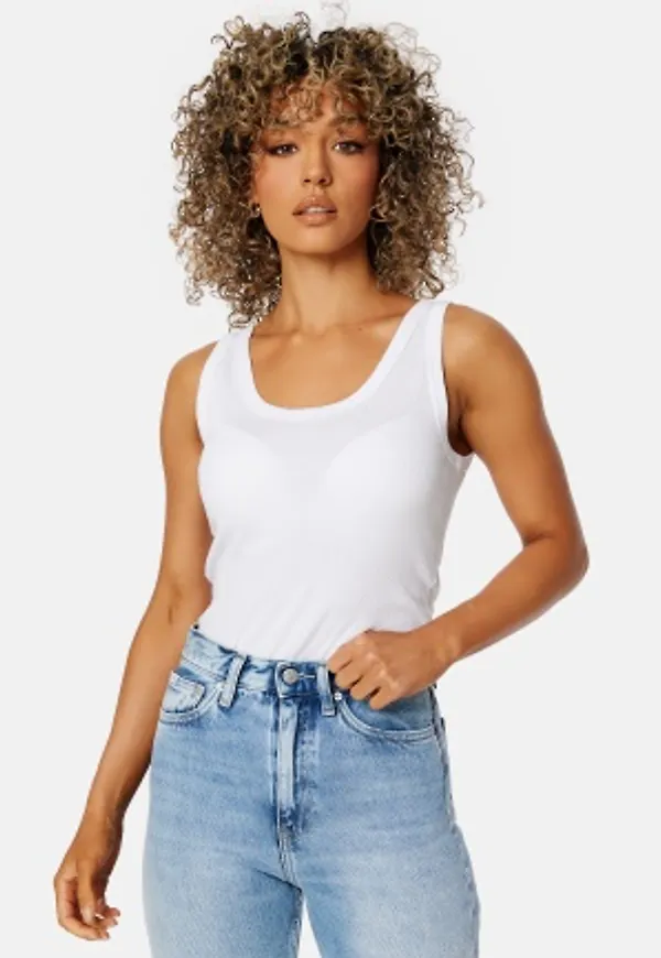 GANT Rib Tank Top 110 White S