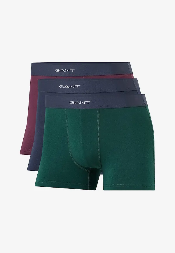 Gant - Seasonal Waistband Trunk 3-Pack - Blå