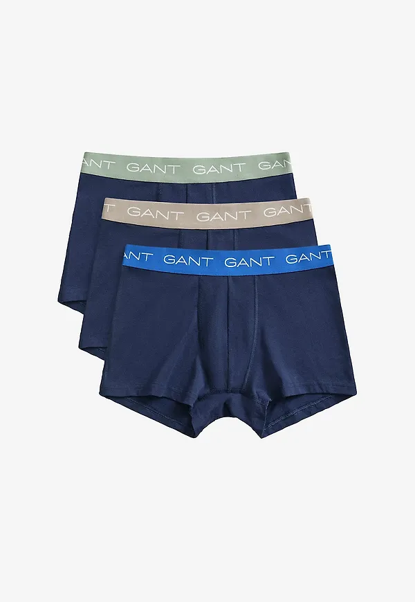 Gant - Trunk 3-Pack - Blå