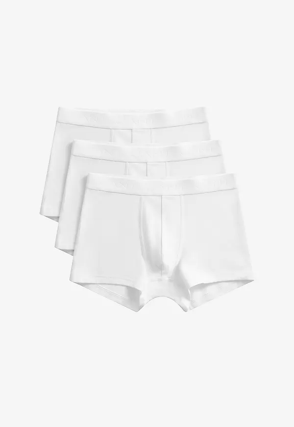Gant - Trunk 3-Pack Tonal Waistband - Vit