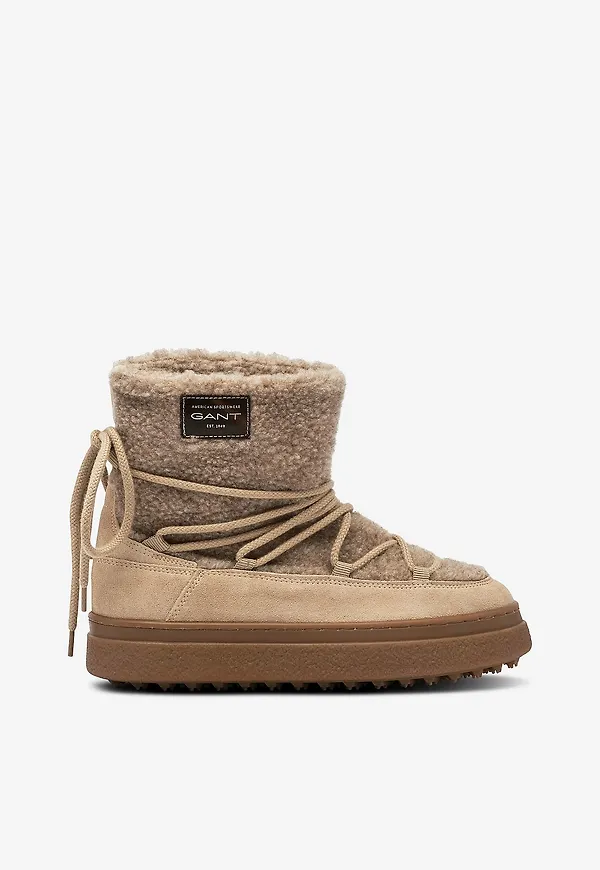 Gant - Vinterboots Snowhill Mid Boot - Beige