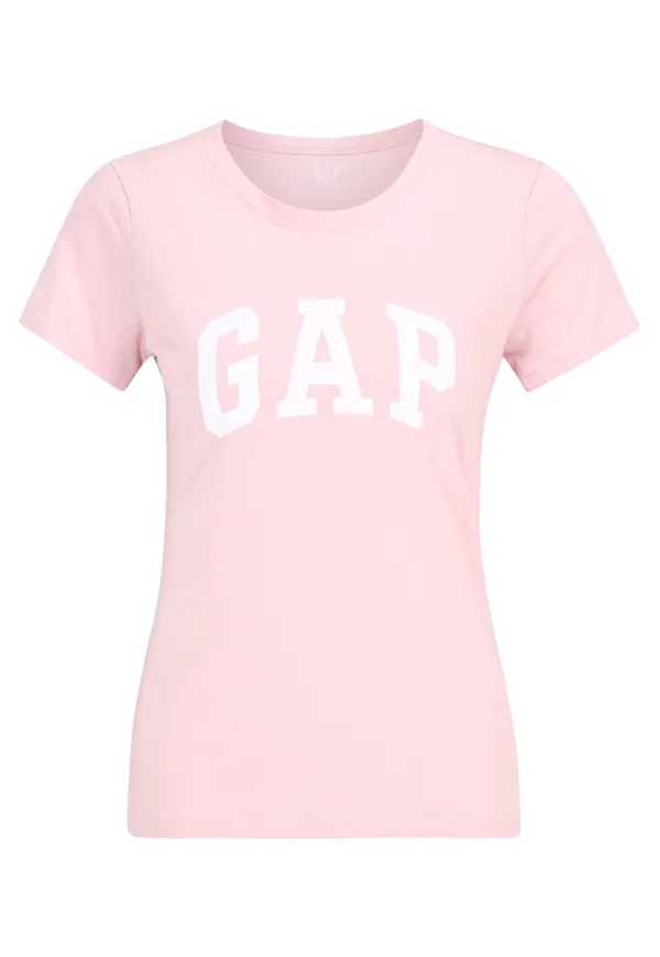 Gap Petite T-shirt rosa / vit
