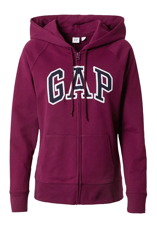GAP Sweatjacka marinblå / bär / vit