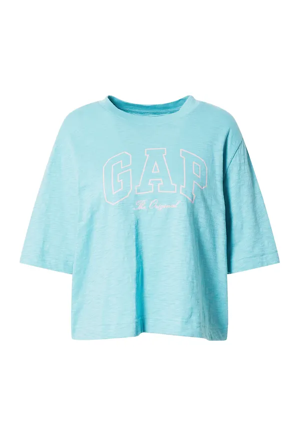 GAP T-shirt aqua / vit
