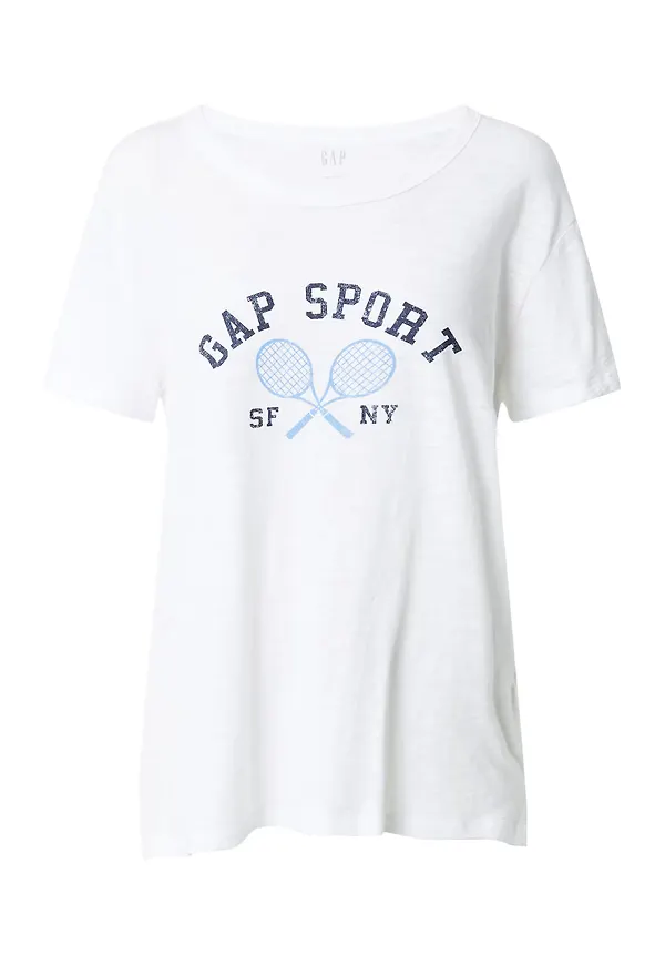 GAP T-shirt marinblå / ljusblå / vit