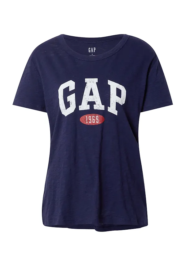 GAP T-shirt marinblå / röd / vit