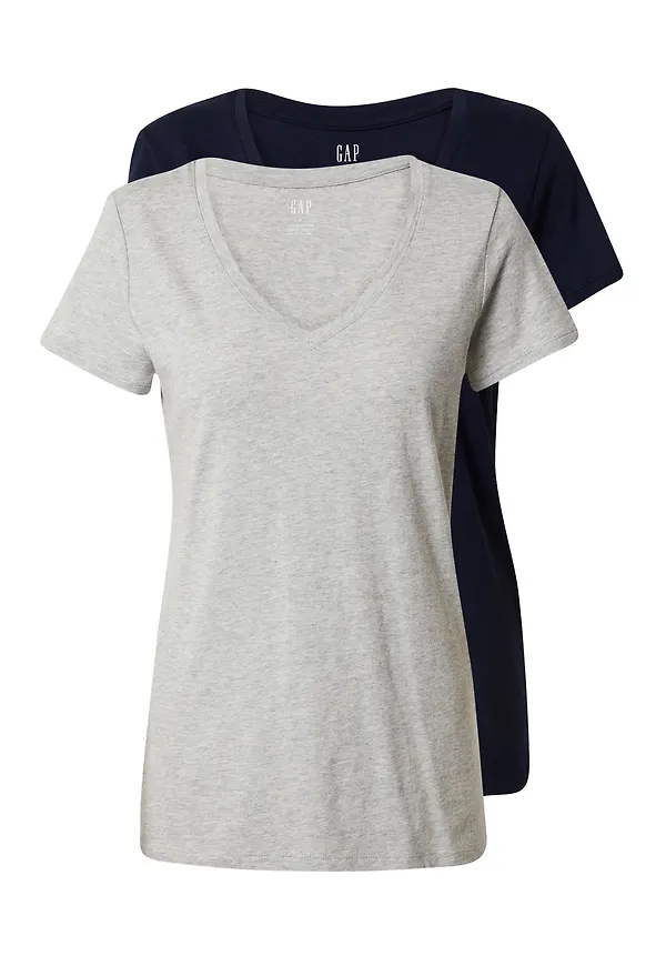 GAP T-shirt nattblå / ljusgrå