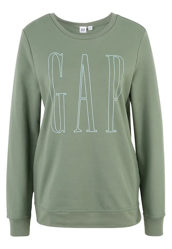 Gap Tall Sweatshirt ljusblå / grön