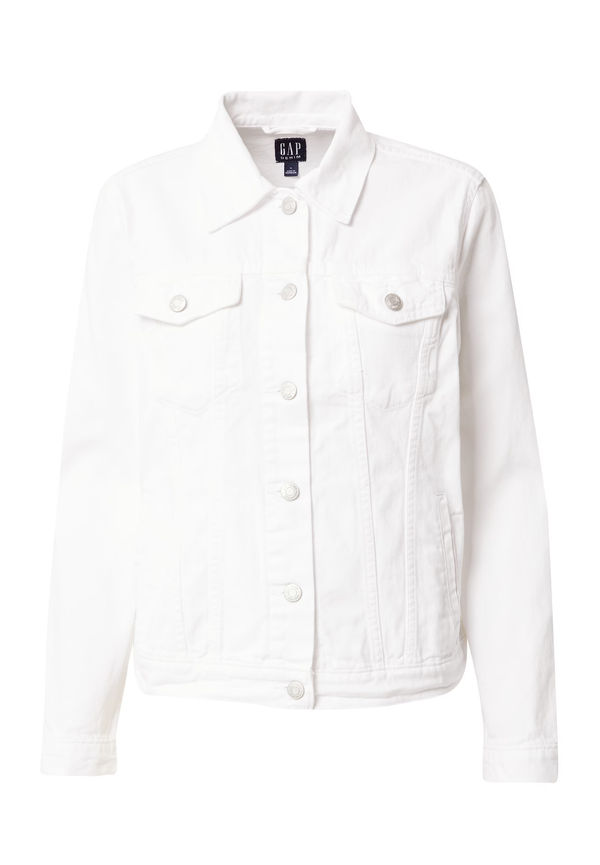 GAP Övergångsjacka vit denim