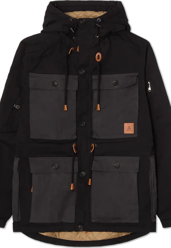 Garphyttan Men's Denali Parka Black Comb