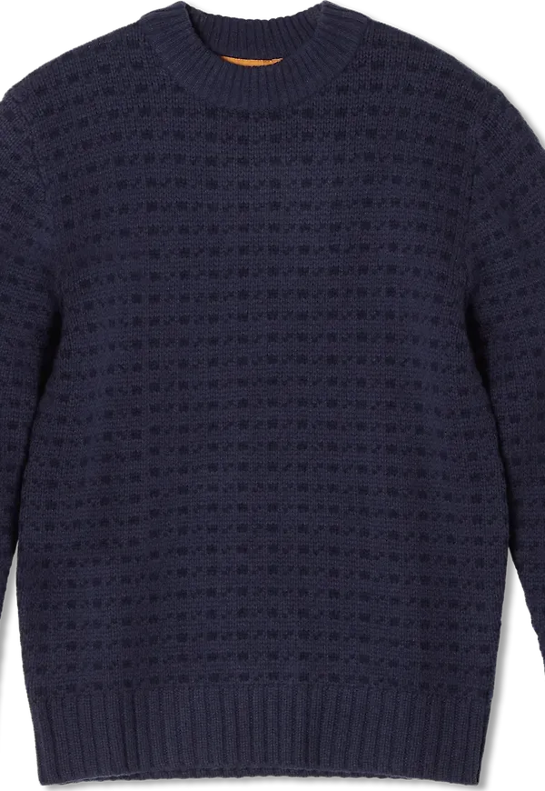 Garphyttan Men's Fisherman Sweater Navy