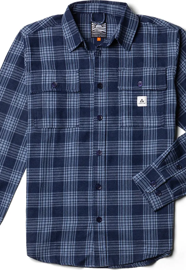 Garphyttan Men's Garden Flanell Navy Comb